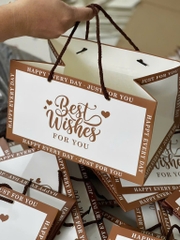 Túi Giấy - Quai Xách - Chữ Nhật 19x27cm Cao 15Cm