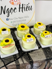Hộp Nhựa - Vuông JHL14 - 13cm Đế Trắng