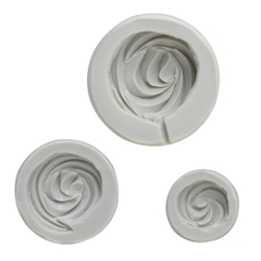 Khuôn Silicon - Hoa Thị - Sò Xoắn Set 3 - 2.6 > 4.5cm
