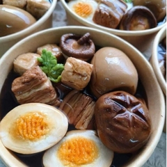Khuôn Silicon - Món Ăn - Thịt Kho Tàu Set 10