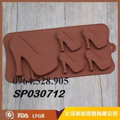 Khuôn Silicon - Giày Cao 5c