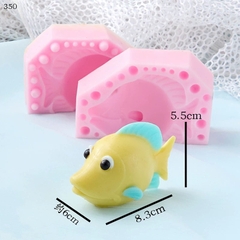 Khuôn Silicon - Biển - Cá NeMo 2 Mảnh 8.3m