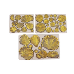 Khuôn Silicon - Lá Quạt 19c- Nấm