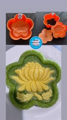 Khuôn Ấn Xôi - Mai 5 Cánh NL - 16cm - Hoa Cúc