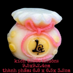 Khuôn Silicon - Túi Vàng - 7cmLỘC