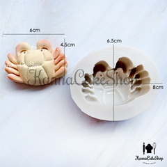 Khuôn Silicon - Biển - Cua - 6cm