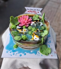 Khuôn Silicon - Biển - Cá Koi 9cm