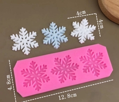 Khuôn Silicon - Noel - Cánh Tuyết Noel - 4Cm Vĩ 3C