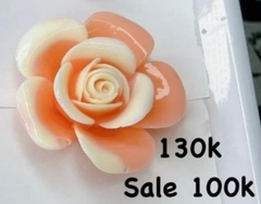 Khuôn Silicon - Hoa Hồng Nở - 6.5cm - 5 Cánh