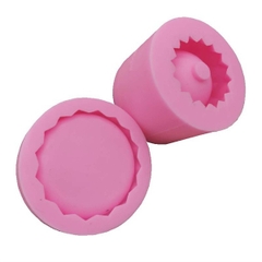 Khuôn Silicon - Chậu Cây - Đa Giác 7.5cm