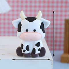 Khuôn Silicon - Động Vật - Bò Sữa 2 Mảnh