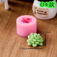 Khuôn Silicon - Sen Đá TIA Đất Tầng 3.4cm