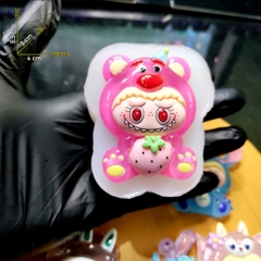 Khuôn Silicon - Labubu Nhỏ - Áo Gấu