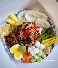 Khuôn Silicon - Món Ăn - Bún Trung 9cm