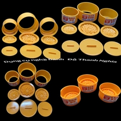 Khuôn Ấn Xôi - Tròn VT - 10cm - Hoa Sen