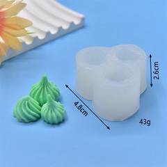 Khuôn Silicon Set 4 Khuôn Hoa Thị Xoắn