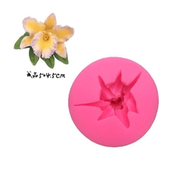 Khuôn Silicon - Hoa Lan Nằm - 5cm - Nở