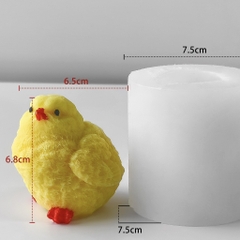 Khuôn Silicon - Động Vật - Gà 6.3cm