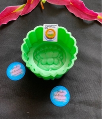 Khuôn Ấn Xôi - Tròn Khía NL - 9cm - Hoa Sen
