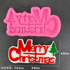 Khuôn Silicon - Chữ Noel - Cây Thông