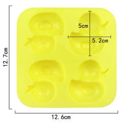 Khuôn Silicon - Động Vật - Vịt Vĩ - 5cm 4C
