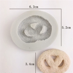 Khuôn Silicon - Bánh Quy Xoắn 4.7cm