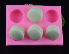 Khuôn Silicon - Bánh (2.5x3.6) - Vĩ Macaron 6c