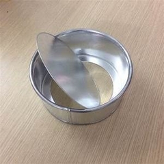 Khuôn Nhôm - TRÒN ĐẾ RỜI - Cao 8cm