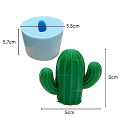 Khuôn Silicon - Sen Đá ĐỨNG Chỉa HOT