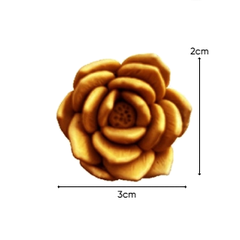 Khuôn Silicon - Sen Đá TIA - 5cm Cánh Nhọn