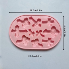 Khuôn Silicon - Cây Thánh Giá 10c