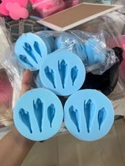 Khuôn Silicon - Nụ Hoa Nằm Hoa Ngọc Lan Set 3 - 6cm 4cm 2cm sale 69k