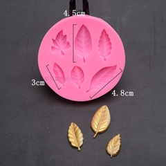 Khuôn Silicon - Lá 3-4.8cm- TH 6c Nhọn