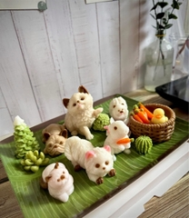 Khuôn Silicon - Động Vật - Mèo 6.5cm