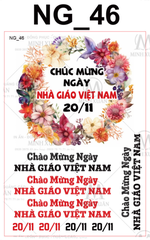 Decal Nhà Giáo 20/11 - DNG - DNG46