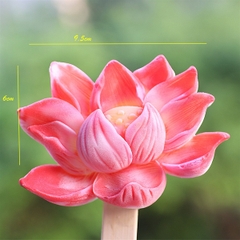 Khuôn Silicon - Mặt Ép Hoa Sen - Ép Sen 9.5cm