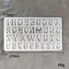 Khuôn Silicon - Chữ Số - 2.1cm