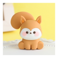 Khuôn Silicon - Động Vật - Gấu Cáo 2 Mảnh 6cm