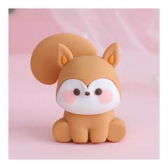 Khuôn Silicon - Động Vật - Gấu Cáo 2 Mảnh 6cm