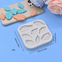 Khuôn Silicon - Lá đủ Loại 8c 300012
