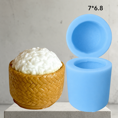 Khuôn Silicon - Thúng Cơm 7cm
