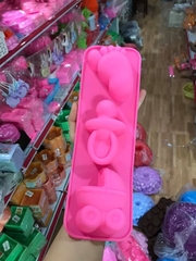 Khuôn Silicon - Bình Bú - Bình Xe Nôi Mút 3c