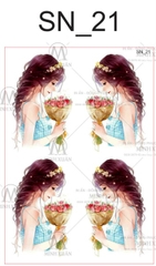 Decal Chủ Đề Phụ Nữ - DPN - DPN21