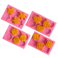 Khuôn Silicon - Bánh Quy Sao 3cm 6c