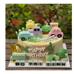 Khuôn Silicon - Sen Đá TIA - Chùm 3c - Gai Nhọn sale 100k