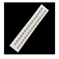 Khuôn Silicon - Viền Chuỗi Dây - Hạt 1.5cm - Dài 20cm