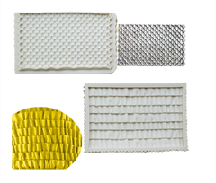 Khuôn Silicon - Viền Mảng Họa Tiết - Vảy Cá 13x8.5cm