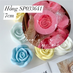 Khuôn Silicon - Hoa Hồng Nở - 7cm A3