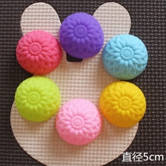 [10 cup] Khuôn Silicon - Cup Set 5cm - M31 - Hướng Dương nổi