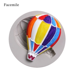 Khuôn Silicon - Bầu Trời - Khinh Khí Cầu - Mẫu 1c